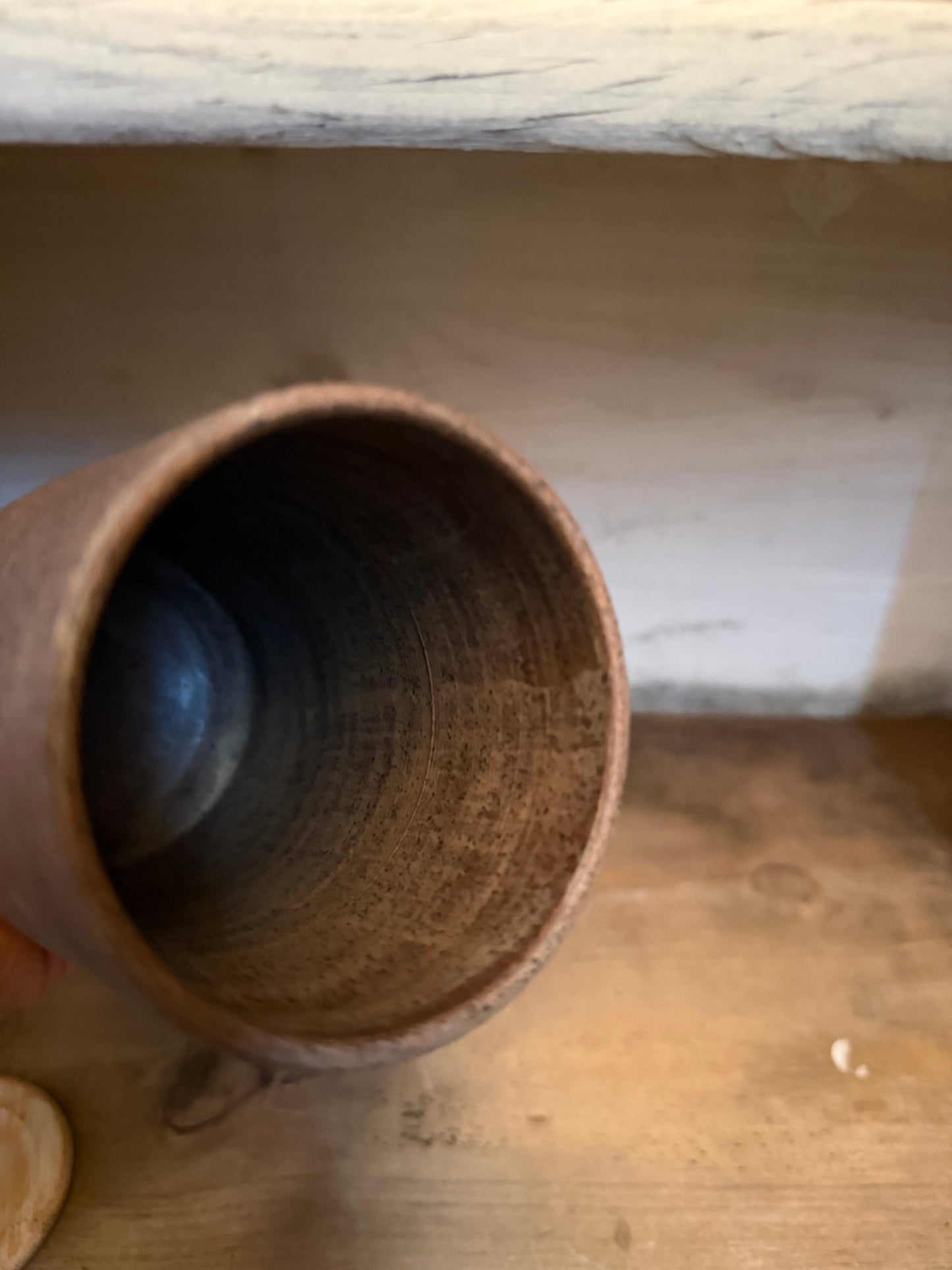 Handmade Cup- Summer Fallow (brown)